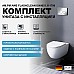 Комплект унитаза с инсталляцией AM.PM Awe FlashClean IS49051.111700 с сиденьем Микролифт и клавишей смыва Хром