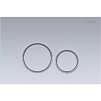 Клавиша смыва Aquatek KDI-0000019 Хром матовая