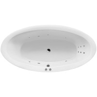 Акриловая ванна Excellent Lumina 190x95 с гидромассажем