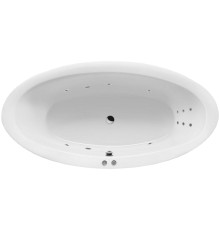 Акриловая ванна Excellent Lumina 190x95 WAEX.LUM19.LINE.CR с гидромассажем