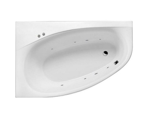 Акриловая ванна Excellent Kameleon 170x110 L Soft Хром с гидромассажем