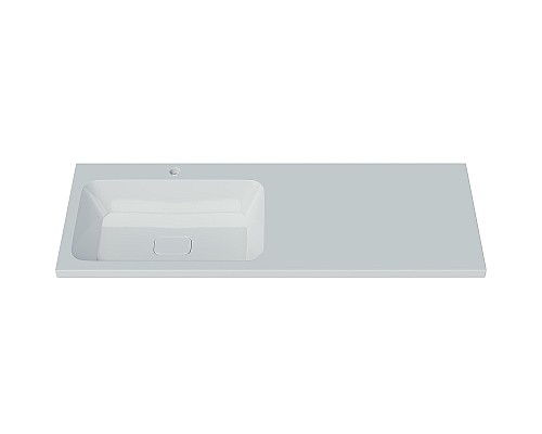 Раковина Madera Kamilla 130 L 4627173210591 на стиральную машину Белая Раковина Madera Kamilla 130 L 4627173210591 на стиральную машину Белая
