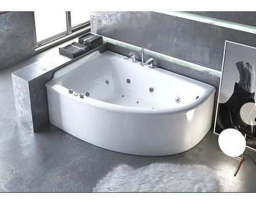 Ванна из искусственного камня Astra Form Анастасия 182х125 L 01010025 без гидромассажа