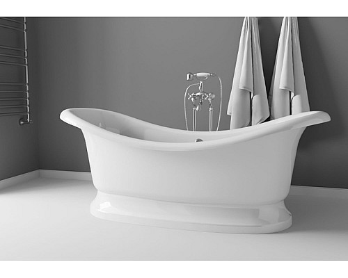 Ванна из искусственного камня Astra Form Мальборо 190х86 01010031 без гидромассажа