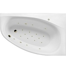 Акриловая ванна Excellent Kameleon 170x110 R Relax Бронза с гидромассажем