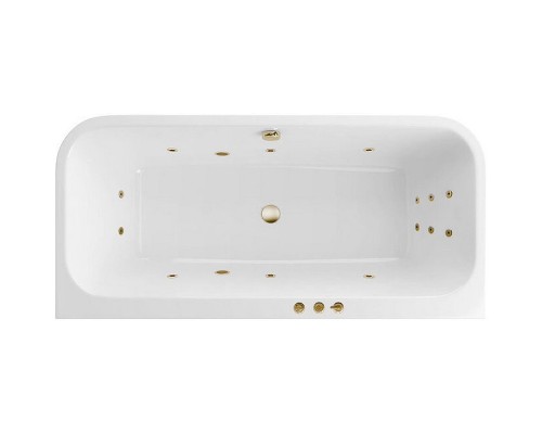 Акриловая ванна Excellent Arana 180x85 WAEX.ARA18.SMART.BR с гидромассажем