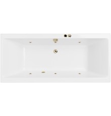 Акриловая ванна Excellent Pryzmat 200x90 WAEX.PRY20.SOFT.BR с гидромассажем