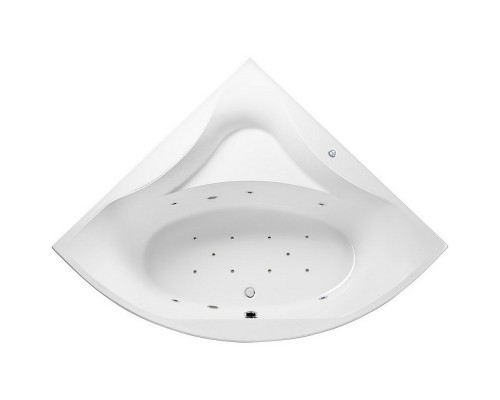 Акриловая ванна Excellent Glamour 150x150 WAEX.GLA15.RELAX.CR с гидромассажем