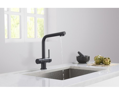 Смеситель для кухни Timo Saona 2396/03F Черный матовый