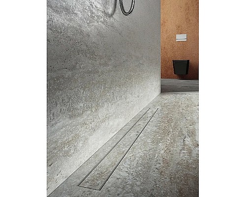 Душевой лоток Alcaplast Marble APZ15S-850 с решеткой под плитку