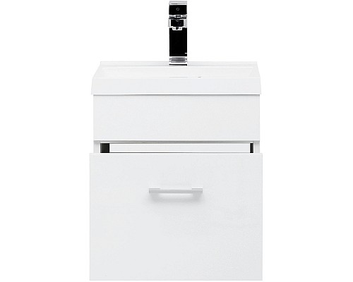 Тумба с раковиной Aquanet Нота 40 287704 подвесная Белая