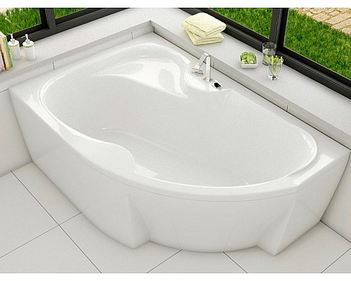 Акриловая ванна Vayer Azalia 170x105 L Гл000006728 без гидромассажа