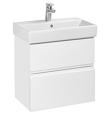 Тумба под раковину Roca Oleta 60 A857639501 подвесная Белая матовая