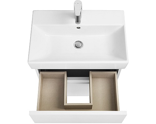 Тумба под раковину Roca Oleta 60 A857639501 подвесная Белая матовая