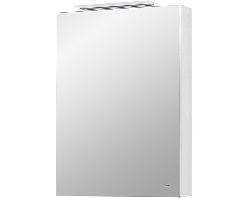 Зеркальный шкаф Roca Oleta 50 L A857643806 с подсветкой Белый глянец