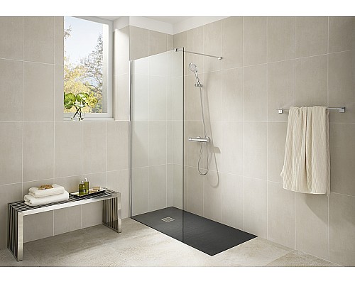 Душевой поддон из композитного материала Roca Terran 120x70 AP1014B02BC01400 Черный