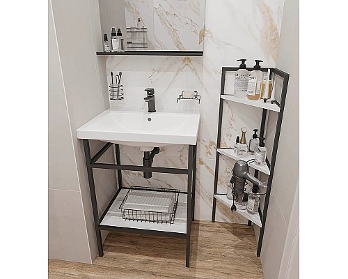 Корзина для аксессуаров DIWO Смоленск П16187 Черный муар