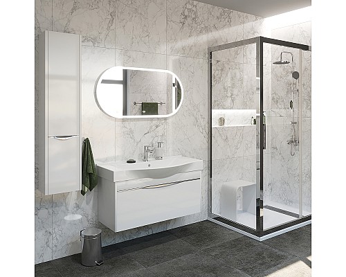 Зеркало STWORKI Мальмё 100 LED-00002202 с подсветкой с сенсорным выключателем