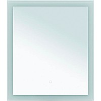 Зеркало STWORKI Эстерсунд 75 259342 с подсветкой Белое матовое с сенсорным выключателем