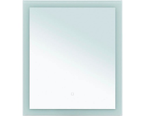 Зеркало STWORKI Эстерсунд 75 259342 с подсветкой Белое матовое с сенсорным выключателем