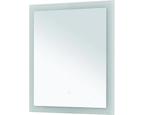 Зеркало STWORKI Эстерсунд 75 259342 с подсветкой Белое матовое с сенсорным выключателем