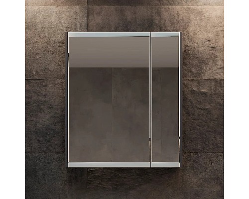 Зеркальный шкаф STWORKI Кронборг 70 1A262002KB820 Черный Серый