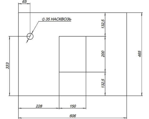 Тумба с раковиной STWORKI Карлстад 60 427707 подвесная Дуб рошелье