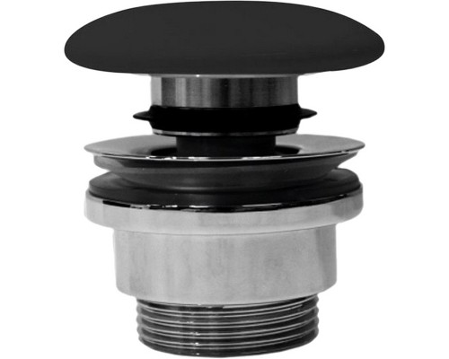 Донный клапан GSI PVC26 Click-Clack Черный матовый