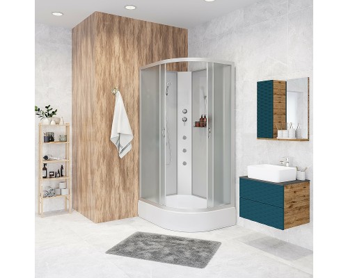 Душевая кабина Niagara Classic 90х80 L NG-33984-14LBKG с гидромассажем