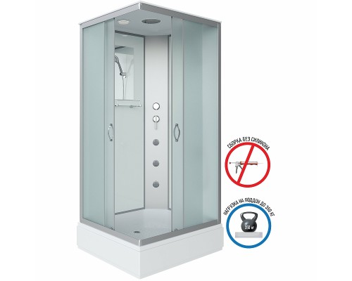 Душевая кабина Niagara Classic 100х80 NG-33084-14QG с гидромассажем