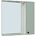Зеркало со шкафом Runo Римини 75 00-00001279 с подсветкой Мята