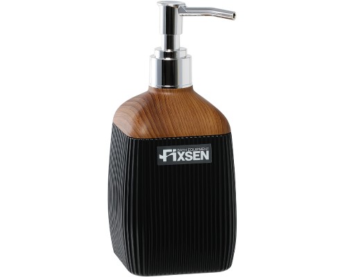 Дозатор для жидкого мыла Fixsen Black Wood Черный