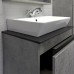 Тумба с раковиной Comforty Эдинбург 60Н Бетон светлый