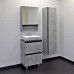 Тумба с раковиной Comforty Эдинбург 60Н Бетон светлый