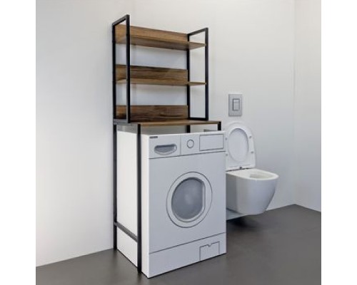Стеллаж Comforty 65 00-00011201 над стиральной машиной Дуб темно-коричневый