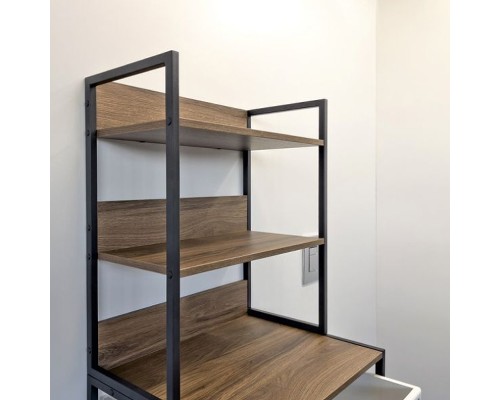 Стеллаж Comforty 65 00-00011201 над стиральной машиной Дуб темно-коричневый