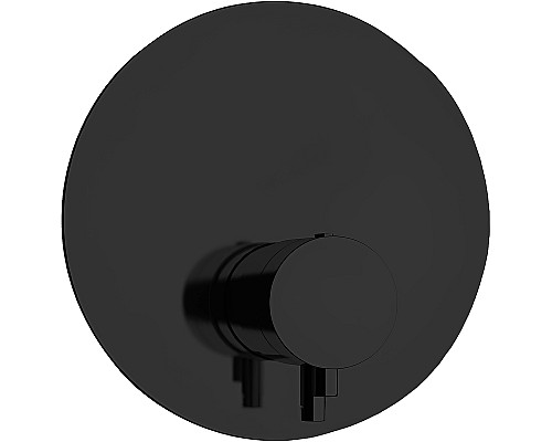 Смеситель для душа Remer Minimal Thermo NT30KBNO с термостатом Черный матовый