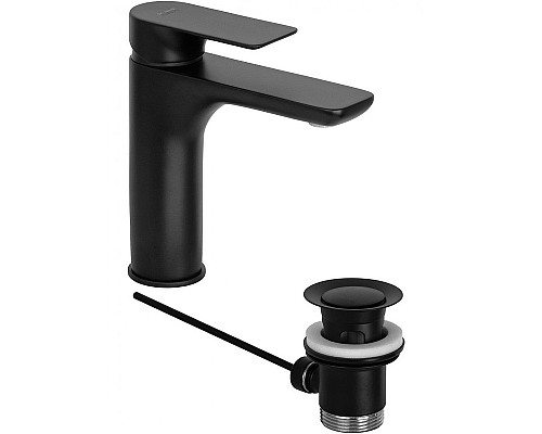 Смеситель для раковины Remer Infinity I10NO Черный матовый