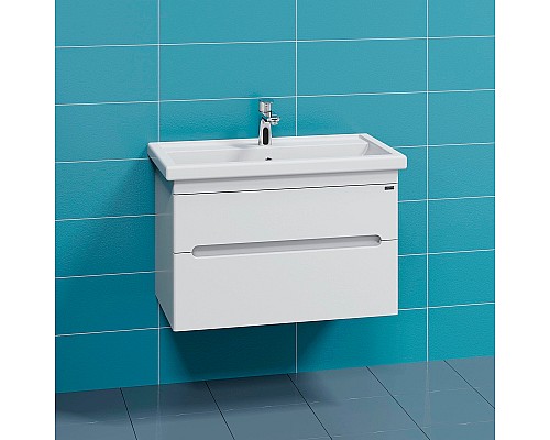 Тумба под раковину СанТа Лондон 80 224037 подвесная Белая