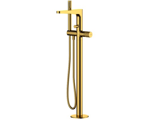 Смеситель для ванны WasserKRAFT Sauer 7121 Золото