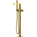 Смеситель для ванны WasserKRAFT Sauer 7121 Золото