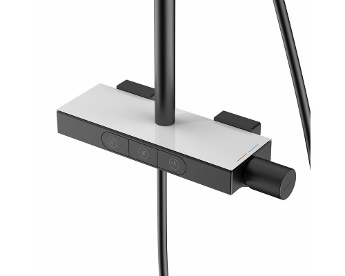 Душевая система Black&White Universe UK5010B 5010ВUK Черная матовая