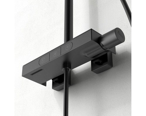 Душевая система Black&White Universe UK5010B 5010ВUK Черная матовая