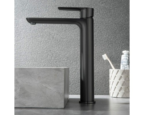 Смеситель для раковины Black&White Universe UK8302B 8302BUK Черный матовый