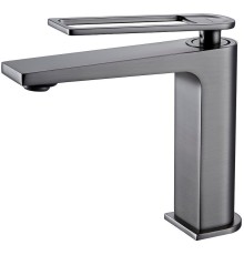 Смеситель для раковины Black&White Universe Gun Metal, арт