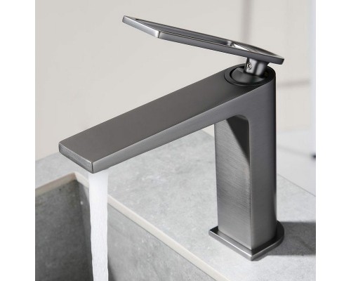 Смеситель для раковины Black&White Universe UK9901MG 9901MG Gun Metal