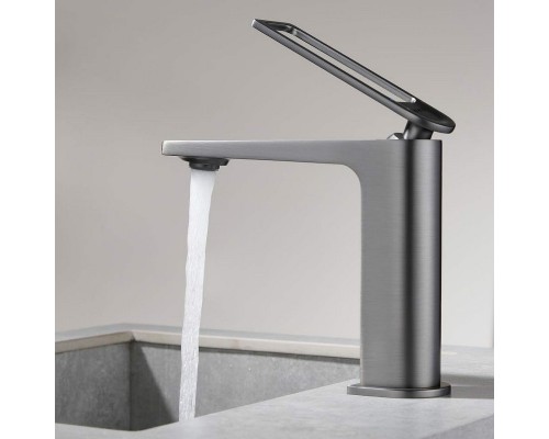 Смеситель для раковины Black&White Universe UK9901MG 9901MG Gun Metal