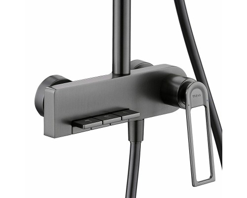 Душевая система Black&White Universe Gun Metal, арт