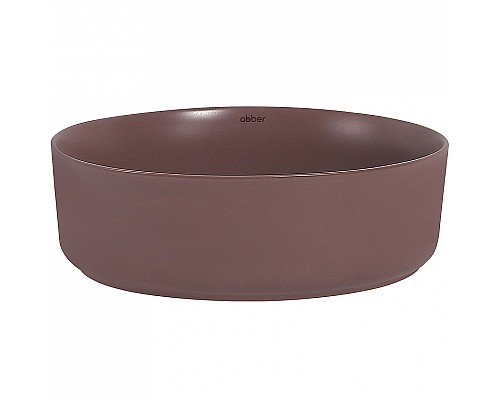 Раковина-чаша Abber Bequem 36 AC2108MC Коричневая матовая