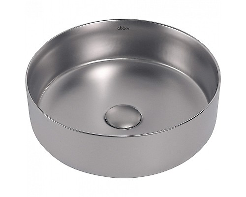 Раковина-чаша Abber Bequem 36 AC2108MS Серебро матовое